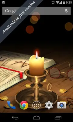 3D Melting Candle Free android App screenshot 3