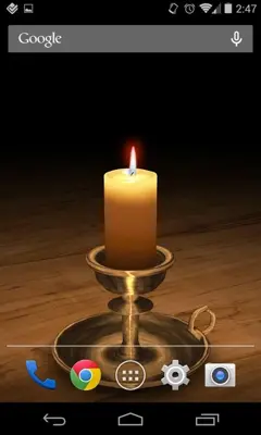 3D Melting Candle Free android App screenshot 4